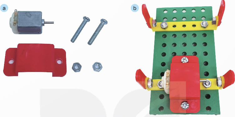 BÀI 7: LẮP RÁP MÔ HÌNH XE ĐIỆN CHẠY BẰNG PIN