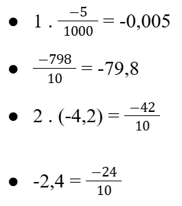 1. PHÂN SỐ THẬP PHÂN VÀ SỐ THẬP PHÂN