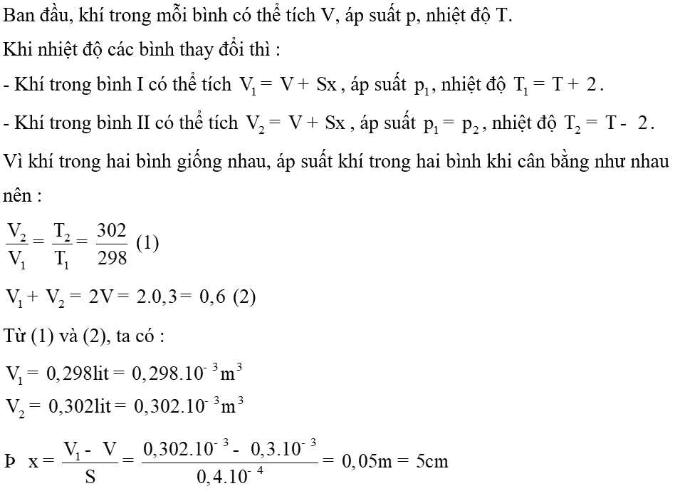 BÀI 10 : ĐỊNH LUẬT CHARLES