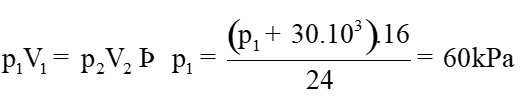 BÀI 9 : ĐỊNH LUẬT BOYLE