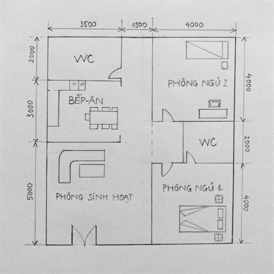 BÀI 15: BẢN VẼ XÂY DỰNG (15 CÂU)