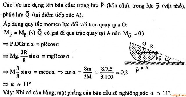 BÀI 20: MOMENT LỰC, CÂN BẰNG CỦA VẬT RẮN