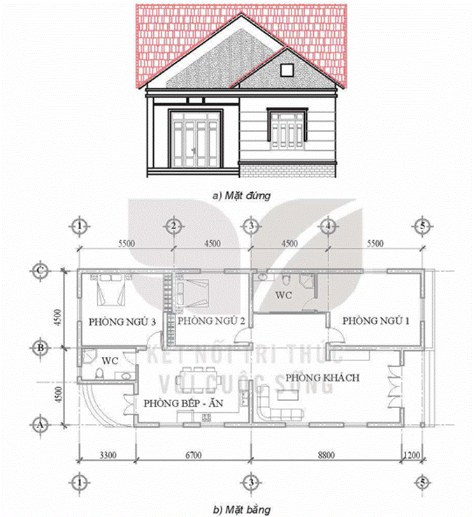 BÀI 15: BẢN VẼ XÂY DỰNG (15 CÂU)