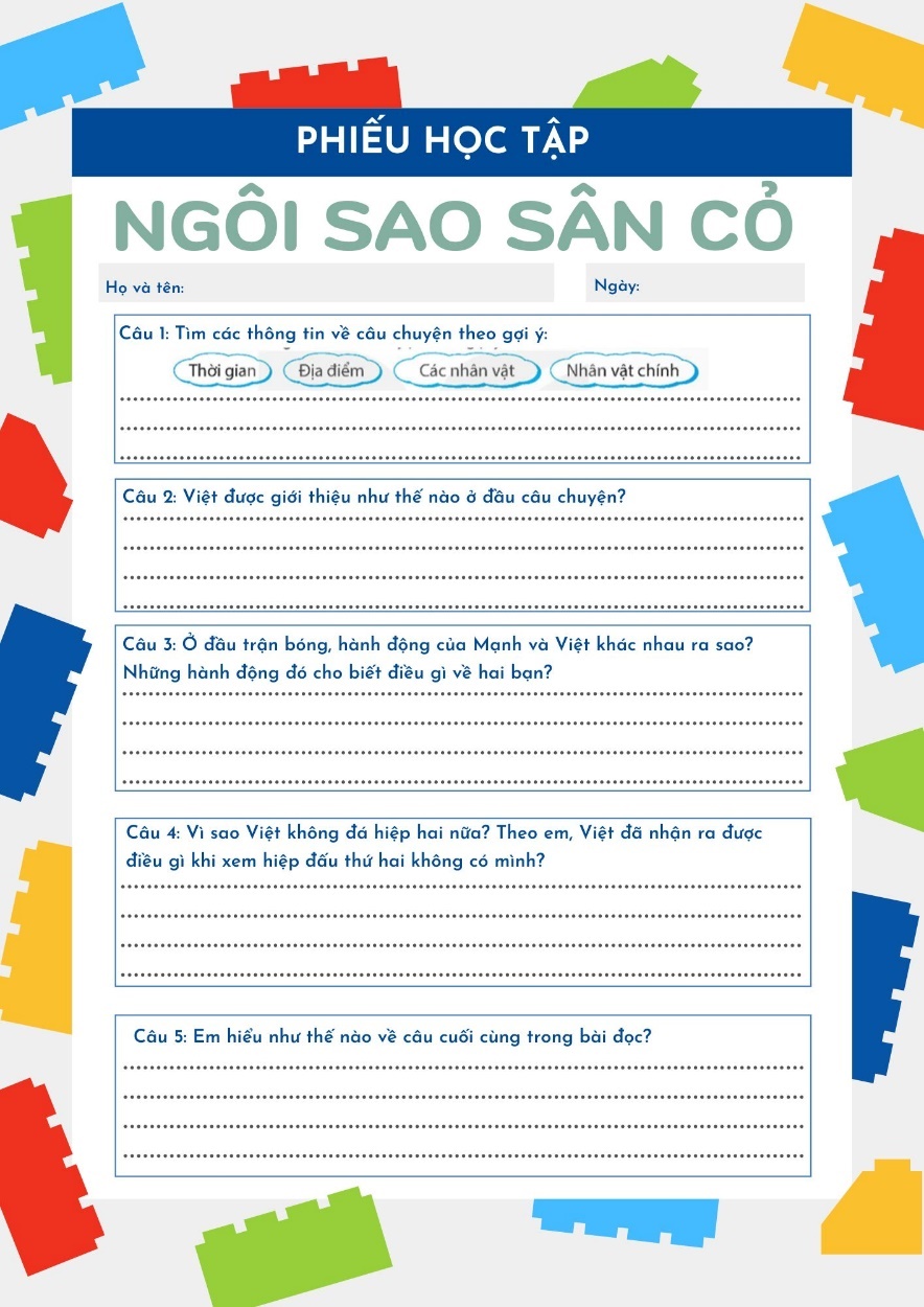 I. YÊU CẦU CẦN ĐẠT