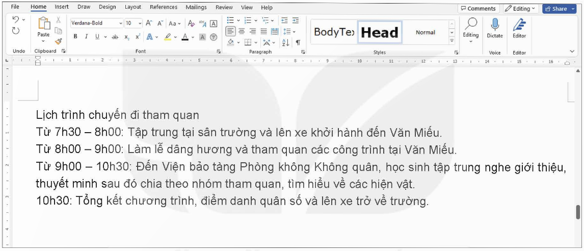 I. YÊU CẦU CẦN ĐẠT