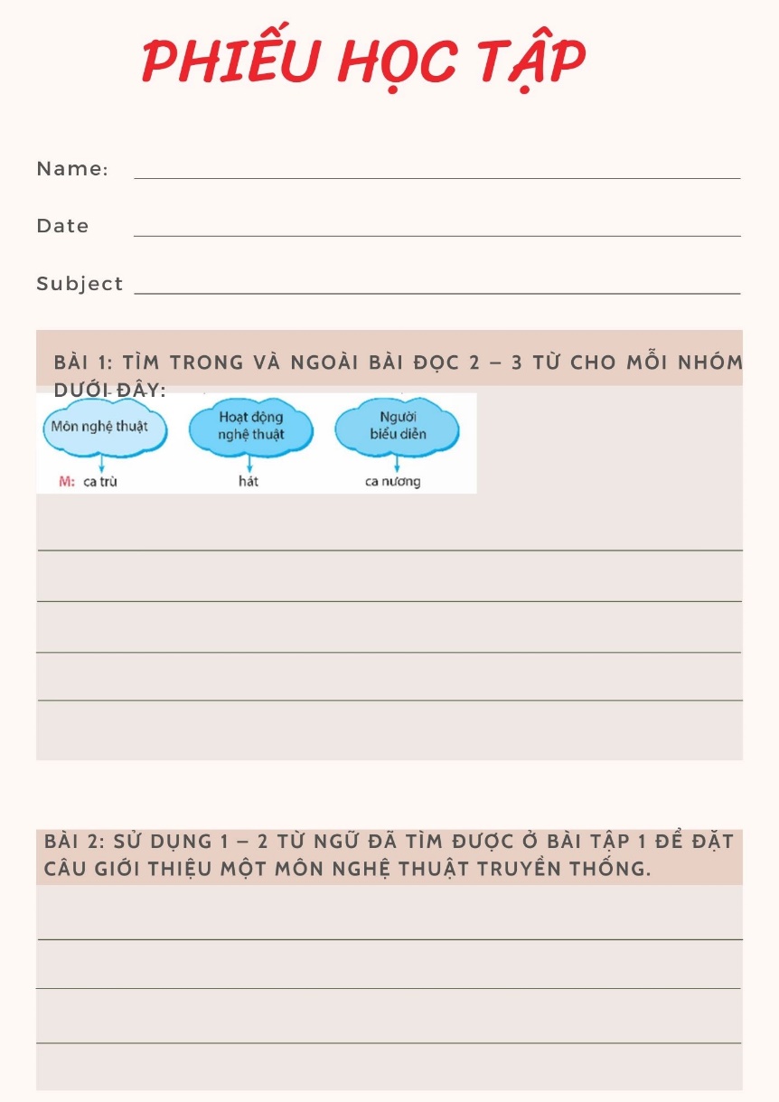 I. YÊU CẦU CẦN ĐẠT