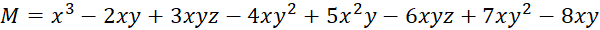 BÀI 2. ĐA THỨC