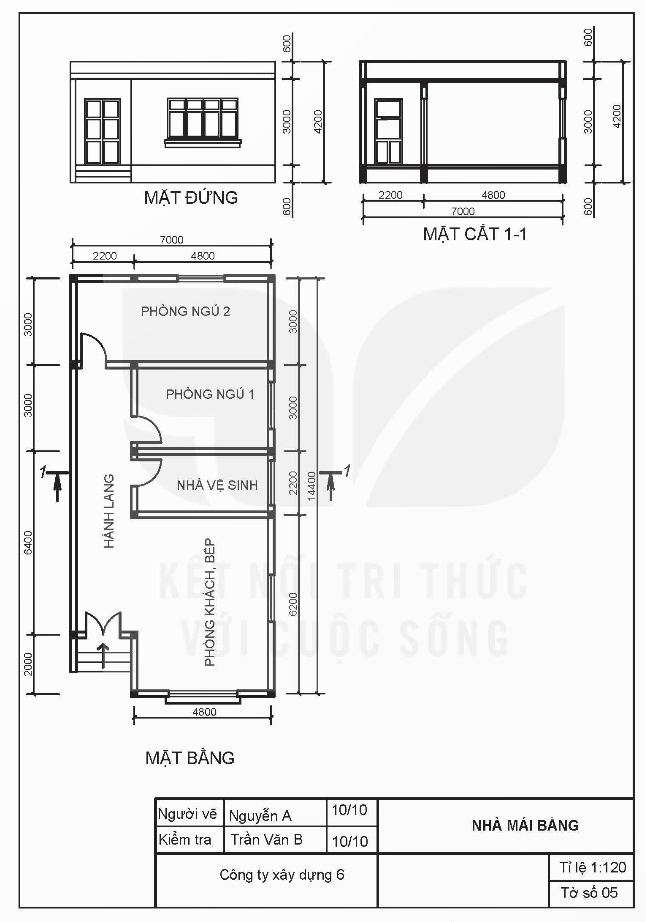 BÀI 5: BẢN VẼ NHÀ