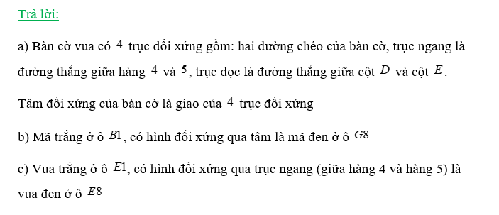 ÔN TẬP CHƯƠNG 5. TÍNH ĐỐI XỨNG CỦA HÌNH PHẲNG TRONG TỰ NHIÊN (PHẦN 1)