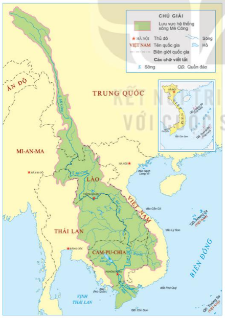 1. Khái quát về lưu vực sông Mê Công