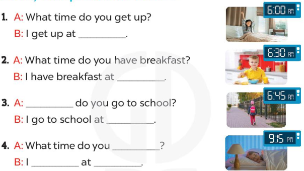 UNIT 2: TIME AND DAILY ROUTINES