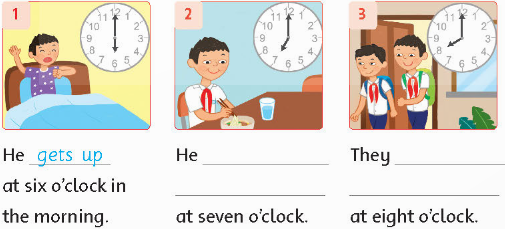 UNIT 9: What time is it?
