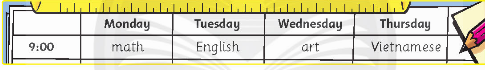UNIT 4: We have English!