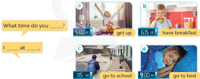 UNIT 2: TIME AND DAILY ROUTINES