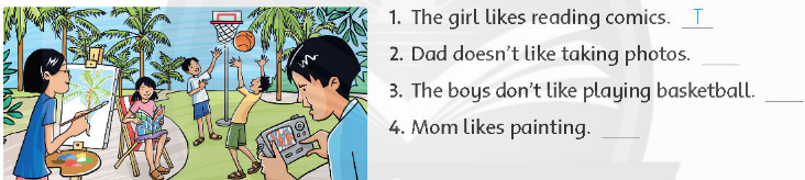 UNIT 10: Do they like fishing?