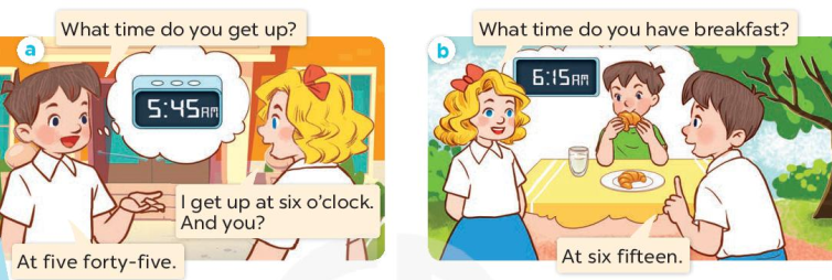 UNIT 2: TIME AND DAILY ROUTINES