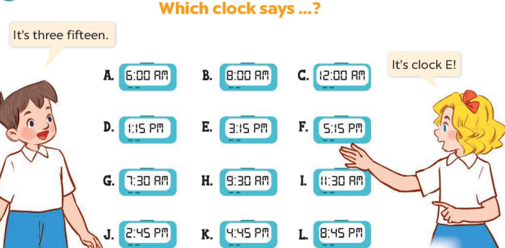 UNIT 2: TIME AND DAILY ROUTINES