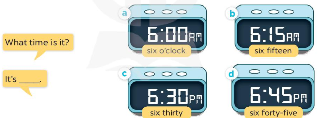 UNIT 2: TIME AND DAILY ROUTINES