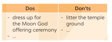 UNIT 5: OUR CUSTOMS AND TRADITIONS