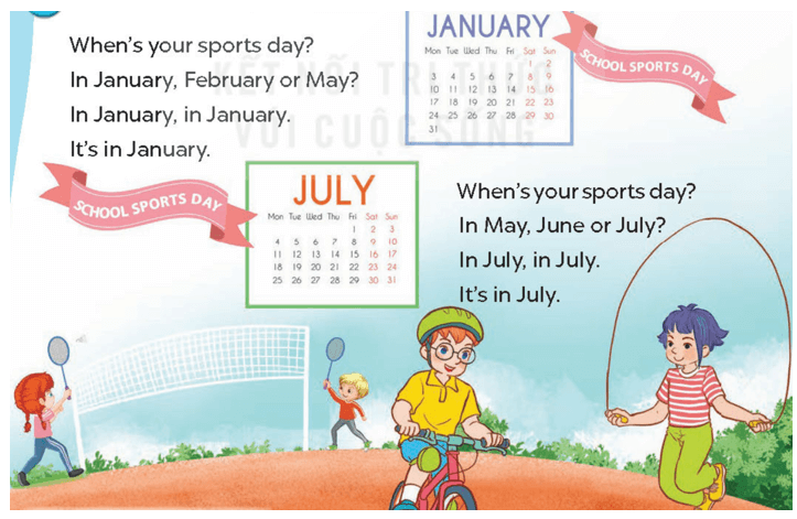 UNIT 9: OUR SPORTS DAY
