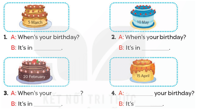 UNIT 4: MY BIRTHDAY PARTY