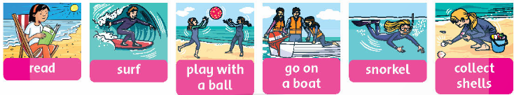 UNIT 5: We’re having fun at the beach!