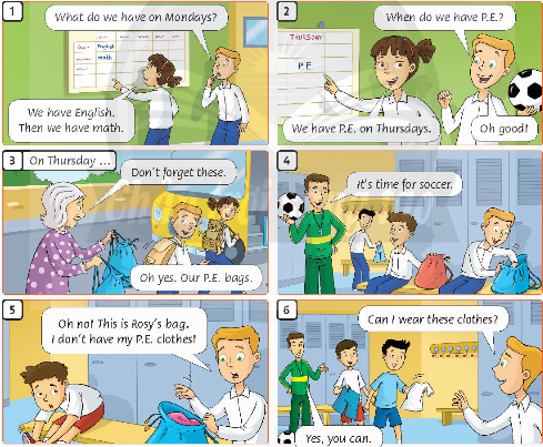 UNIT 4: We have English!