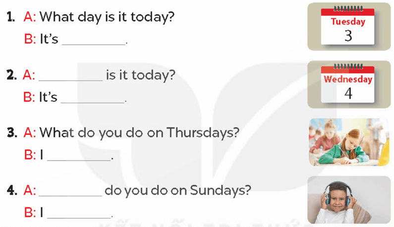 UNIT 3: MY WEEK