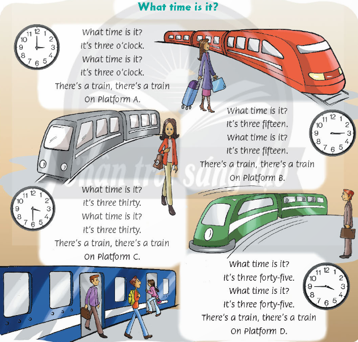 UNIT 9: What time is it?
