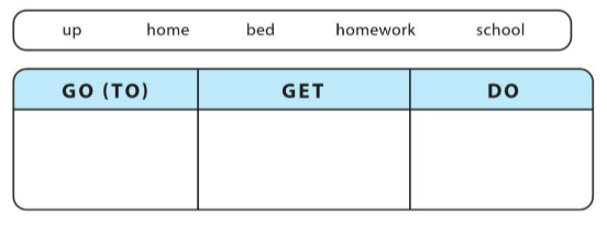 UNIT 6: WHAT TIME DO YOU GO TO SCHOOL?