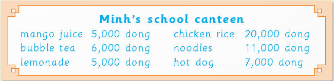 UNIT 3: WOULD YOU LIKE A BUBBLE TEA?