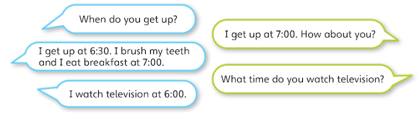 1. Read and role - play.
