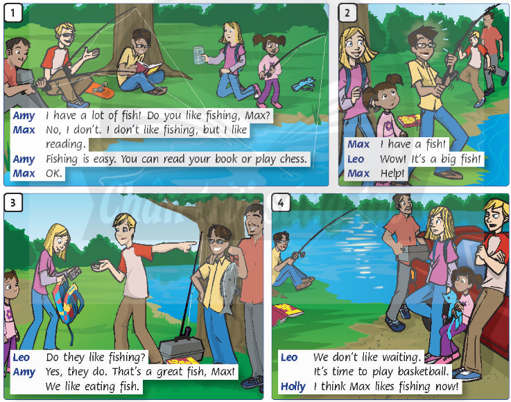 UNIT 10: Do they like fishing?