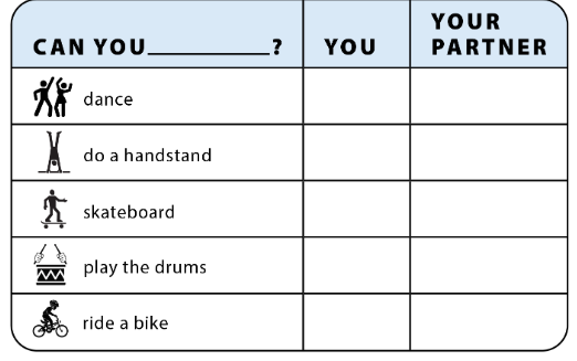UNIT 7: CAN YOU DO THIS?