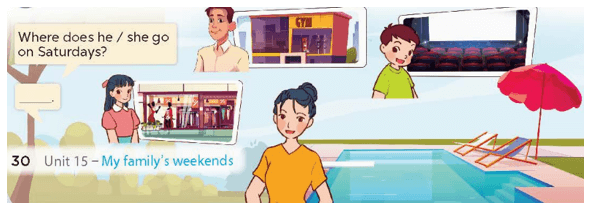 UNIT 15: MY FAMILY’S WEEKENDS