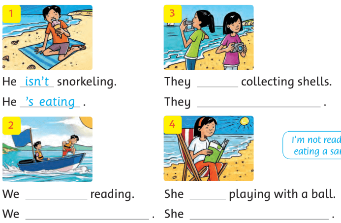 UNIT 5: We’re having fun at the beach!