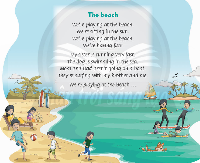 UNIT 5: We’re having fun at the beach!