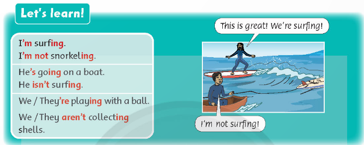 UNIT 5: We’re having fun at the beach!
