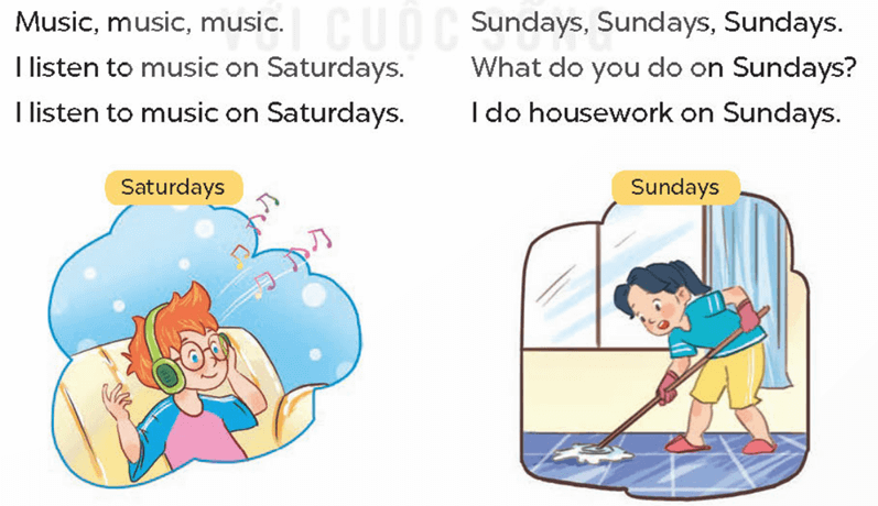 UNIT 3: MY WEEK