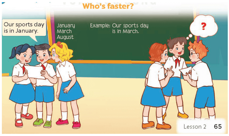 UNIT 9: OUR SPORTS DAY