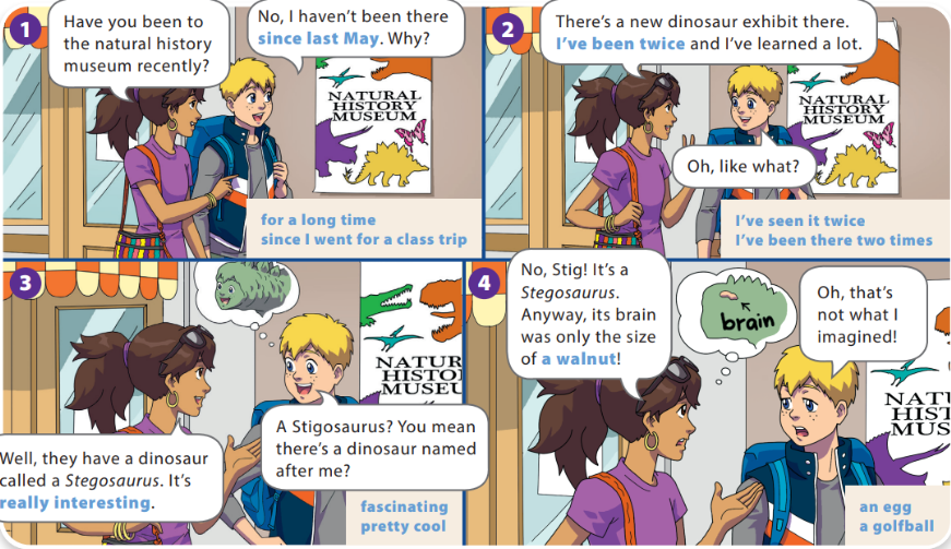UNIT 10: THEY’VE FOUND A FOSSIL