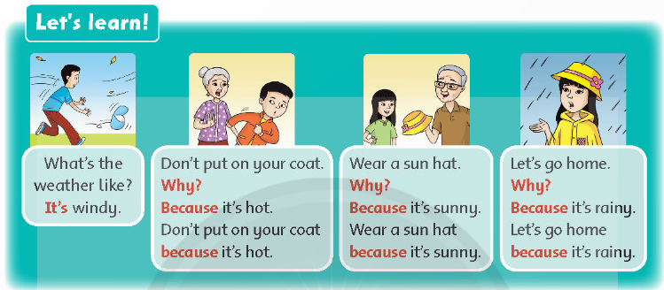 UNIT 7: It isn’t cold today!