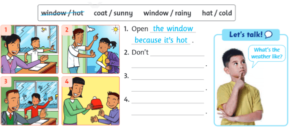 UNIT 7: It isn’t cold today!