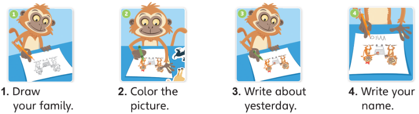 1. Read and write.