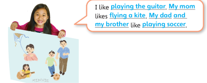 1. Read and reorder the sentences. Role - play.