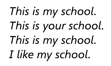 1. Listen and repeat