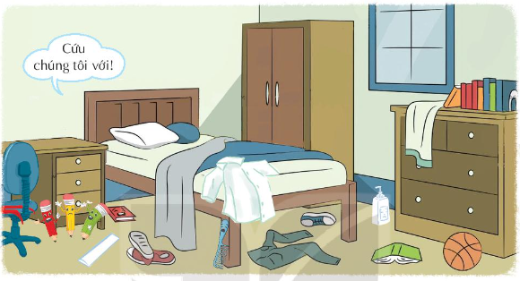 Tiết 2 – Hoạt động giáo dục: Tự sắp xếp đồ đạc ngăn nắp