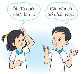 Tiết 2 – Hoạt động giáo dục: Cuốn sổ nhắc việc