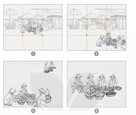 CHUYÊN ĐỀ 3: THỰC HÀNH VỀ TRANH BỐ CỤC 2 (10 TIẾT)