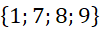 A. A∩B={1;5}.